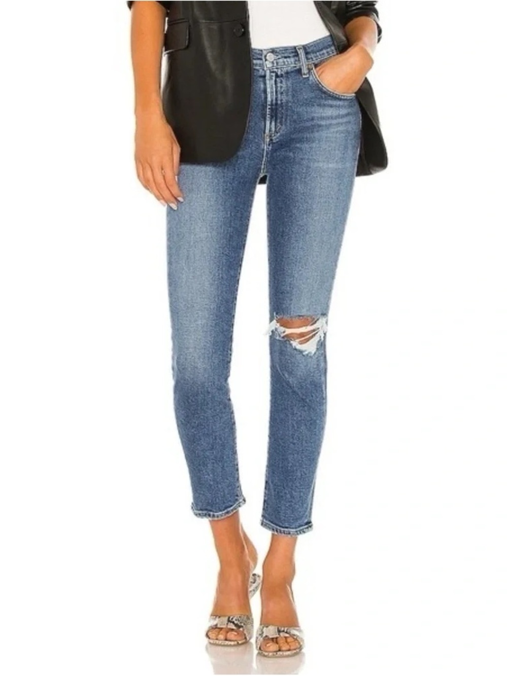 AGOLDE distressed Toni Jeans - Size 31